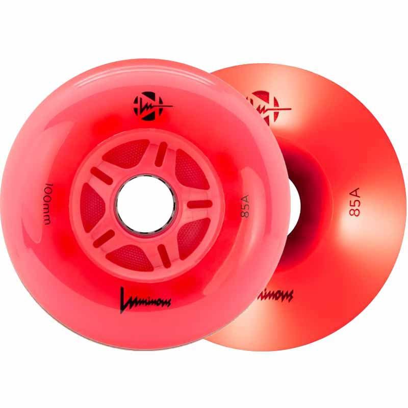 Luminous LED 100mm Wheels - Inlinex