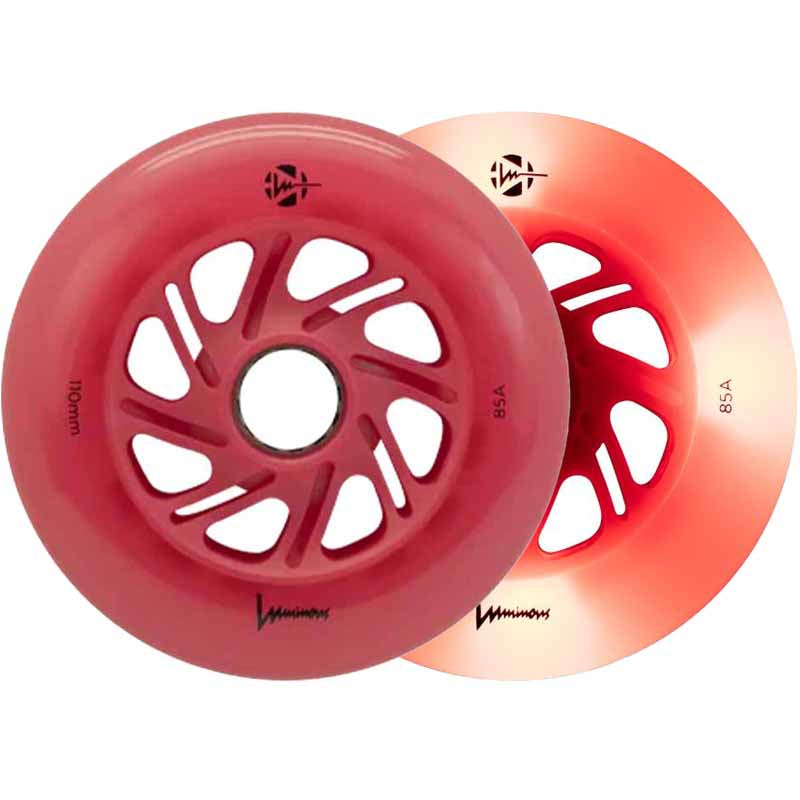 Luminous LED 110mm Wheels - Inlinex