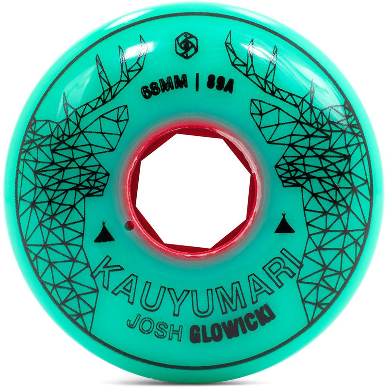 Red Eye Animal Glowicki 68mm 90A Wheels animal glowicki 68mm 90a front