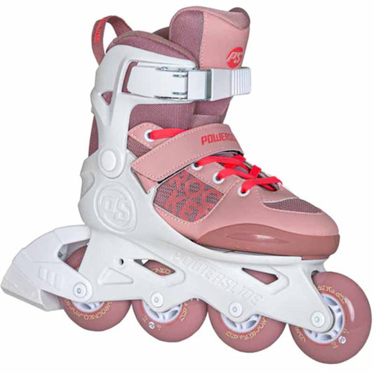 Powerslide Rocket Pale Mauve Kids Skates - Inlinex