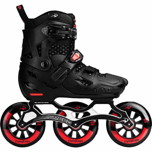Flying Eagle S7 Speed Black Kids Skates - Inlinex