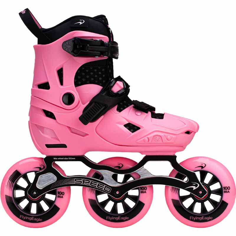 Flying Eagle S7 Speed Pink Kids Skates - Inlinex