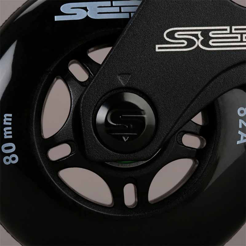 Seba E3 80 Black Premium Skates - Inlinex