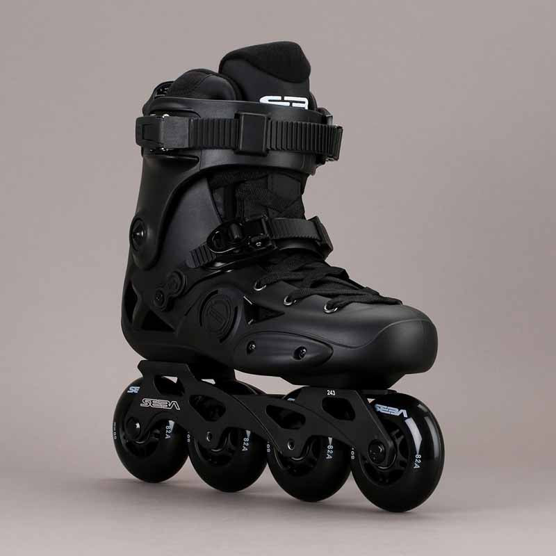Seba E3 80 Black Premium Skates - Inlinex