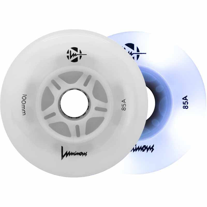 Luminous LED 100mm Wheels - Inlinex