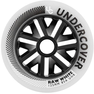 Undercover Raw 125mm White Wheels - Inlinex