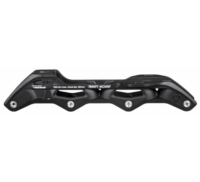 Powerslide Elite Casted AL 4x80 Trinity Frame - Inlinex