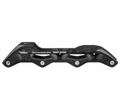 Powerslide Elite Casted AL 4x80 Trinity Frame - Inlinex