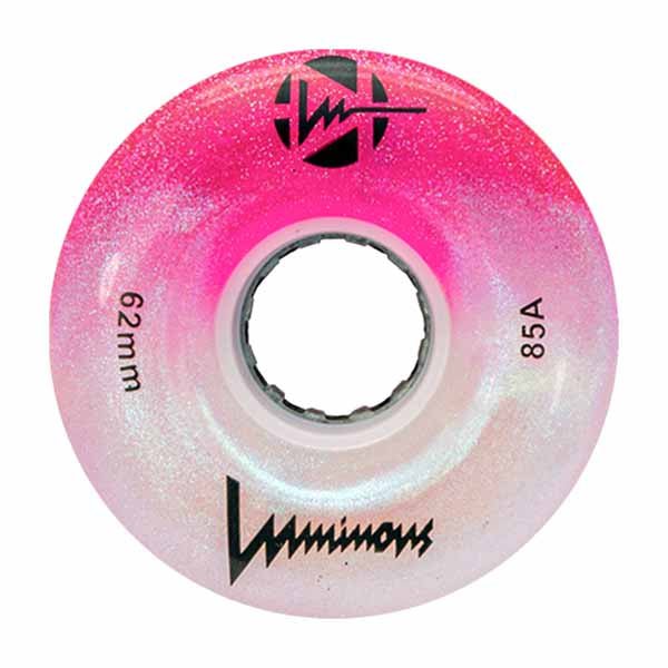 Luminous LED 62mm Quad Wheels - Inlinex