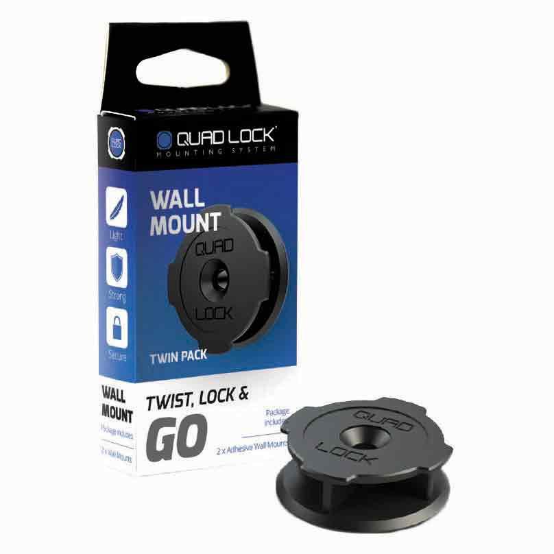 Quad Lock Adhesive Wall Mount - Inlinex