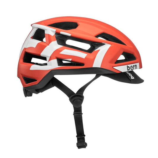 Bern FL-1 Pave Visor Red Helmet - Inlinex - alternate view