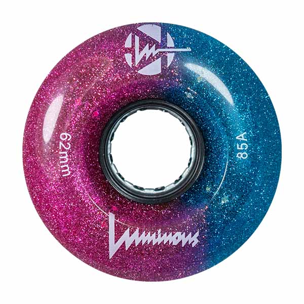 Luminous LED 62mm Quad Wheels - Inlinex