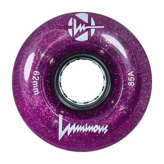 Luminous LED 62mm Quad Wheels - Inlinex