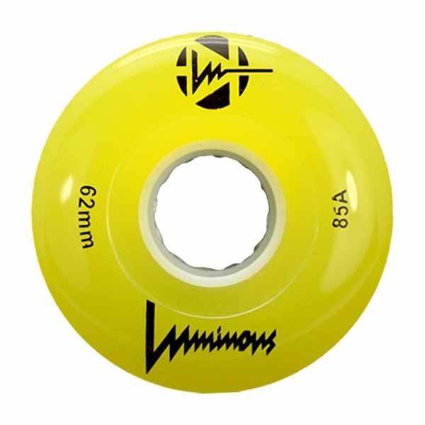 Luminous LED 62mm Quad Wheels - Inlinex